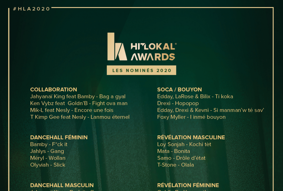 Hit Lokal Awards 2020 - Les votes sont ouverts
