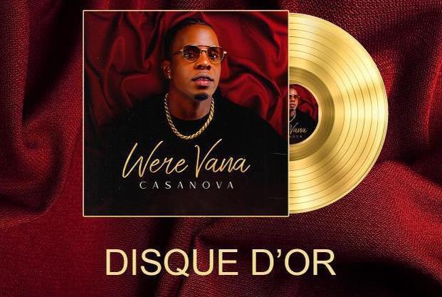 Were-Vana décroche son premier disque d'or
