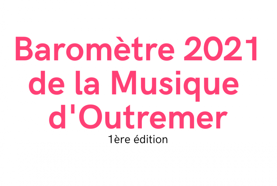 Les chiffres clés 2021 de la musique d'Outremer