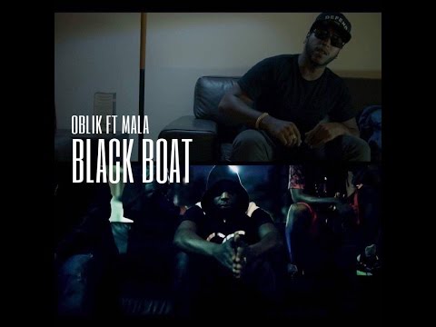 Oblik x Mala - Black boat